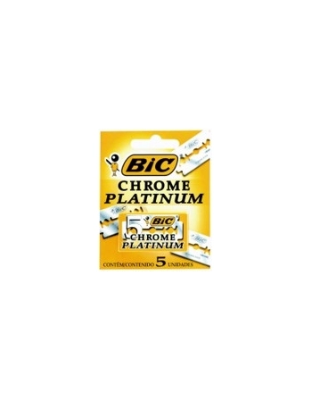 BIC LAMINA CHROME PLATINUM C/60X5UN SM
