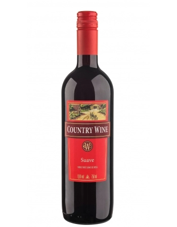 VINHO COUNTRY WINE 750ML TINTO M.SUAVE