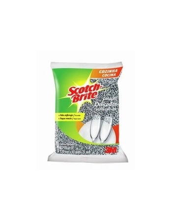 ESPONJA S.BRITE PRATEADA