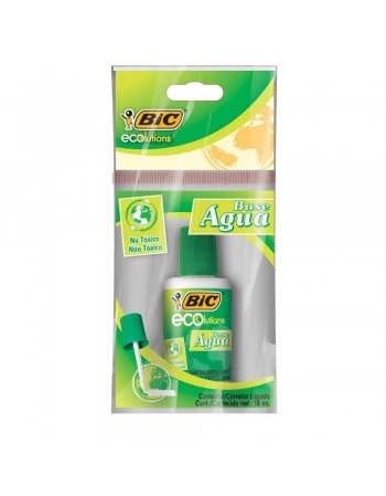 BIC CORRETIVO LIQ.ECO B.AGUA 18ML C/01