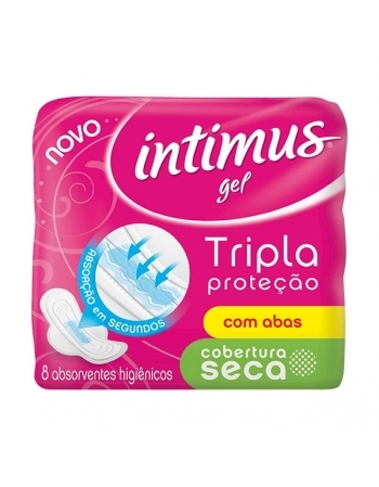 ABS INTIMUS GEL NORMAL SECA C/A 8UN
