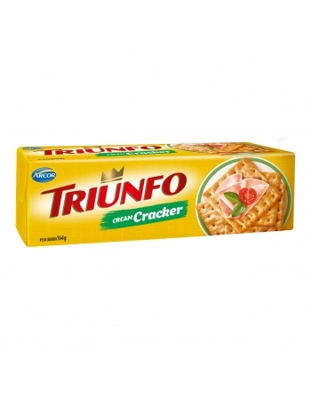 BISCOITO TRIUNFO 164G CREAM CRACKER