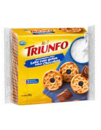 BISCOITO TRIUNFO AMANT 248G LEITE CHOCOLATE